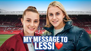 My Message to Lessi on leaving Manchester United [upl. by Enitnatsnoc]