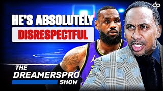 Stephen A Smith Blasts Lebron James To The High Heavens By Calling Him The Most Disrespectful Player [upl. by Sucam475]