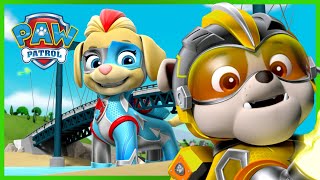 Kosmopieski spotykają superbliźniaki Ellę i Tucka  Psi Patrol PAW Patrol po polsku  Pup Tales [upl. by Daisey]