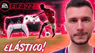 TUTORIAL ELÃSTICO E ELÃSTICO INVERTIDO NO FIFA 22ðŸ›‘ APRENDA DE UMA FORMA MUITO SIMPLES [upl. by Albarran]