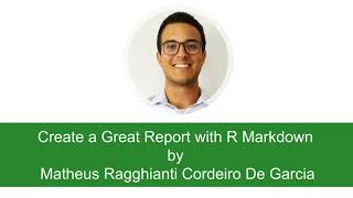 Create a Great Report with R Markdown [upl. by Richarda]