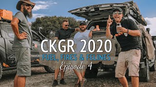 Overlanding Central Kalahari Game Reserve  Fuel Fires amp Felines  Episode 4 [upl. by Lleruj]