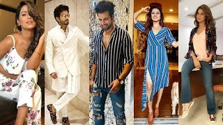 Hina Khan Jennifer Winget Karan Tacker and others gave us their fashion best last week [upl. by Nels]