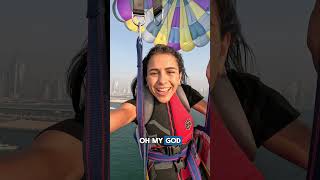 Parasailing Adventure in Dubai Soaring Above the Waves [upl. by Carmelle]