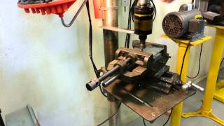 Centerpunch  Drill Press  Tap Guide [upl. by Adnorahs]