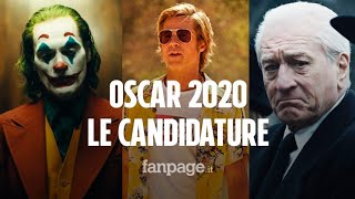 Oscar 2020 tutte le nomination trionfo di candidature per Joker Scorsese Tarantino e 1917 [upl. by Annoled]