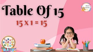 🧮15x115  Table of 15  15 ka pahada  Table of 2 to 20  Multiplication Tables🎉viralvideonumbers [upl. by Hevak]