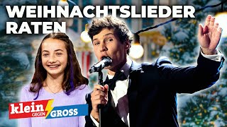 Wincent Weiss vs Patricia 13 Wer errät mehr Weihnachtslieder  Klein gegen Groß [upl. by Strepphon74]