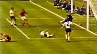 World Cup 1966  Geoff Hursts Controversial Goal in Color [upl. by Manoop]