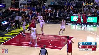 Markelle Fultz  Highlights at Hawks 33018 [upl. by Audun]