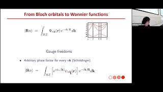 Wannier functions  Nicola Marzari [upl. by Evey672]