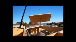 SIPS Australia  Roof Installation 4 Hours [upl. by Nwaf562]