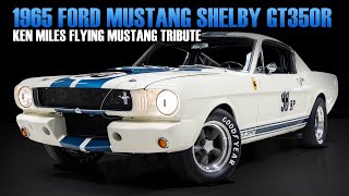 1965 Ford Mustang Fastback Shelby GT350R  Ken Miles Flying Mustang Tribute [upl. by Dasteel]