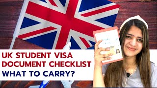 UK Student Visa Checklist What to Bring to VFS Global Office on Appointment Day [upl. by Mcgruter]