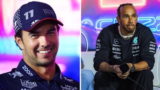 Sergio Perez proves F1 fans right as Lewis Hamilton suffers 10year first [upl. by Naraa603]