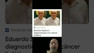 Eduardo Suplicy doente é uma grande tristeza para mim brasil noticias pt suplicy [upl. by Aratnahs]