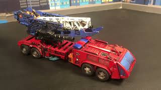 G2 Transformers Generation Two Combiner Wars Defensor Custom [upl. by Septima627]