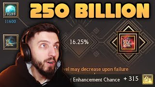 Deboreka Accessory Enhancing  250 Billion Silver  Black Desert online [upl. by Shina351]