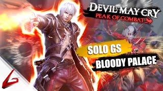 Devil May Cry Peak of Combat  HAHS Bloody Palace Electric SS GS Solo [upl. by Aros]