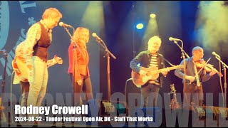 Rodney Crowell  Stuff that Works  20240822  Tønder Festival DK [upl. by Mutat]