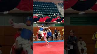 taekwondo knockouts in ckinternationaltaekwondochampionship2024 shorts ctci ytviral [upl. by Gnuh]