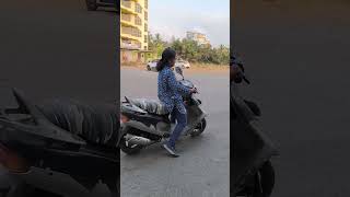 scooty Chalana Sikhey 🛵8483999426 howtolearnscooty scootylearning learnscooty scooty women [upl. by Leiuqeze]