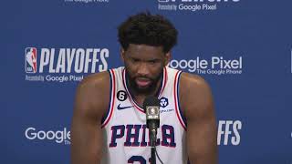 Joel Embiid quotMe and James Cant Win Alonequot [upl. by Kenwrick]