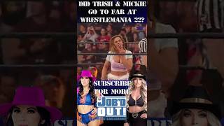 WWE ERASED part of WRESTLEMANIA 22 Trish Stratus vs Mickie James [upl. by Floridia]