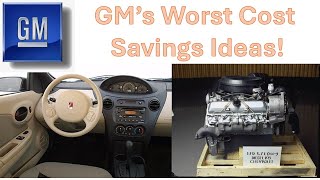 Top 10 GMs WORST Automotive Cost Savings Ideas  Can You Guess 1 [upl. by Neelia812]