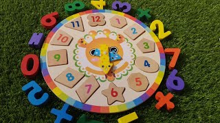 how to solve a number puzzle numbers shapes animals counting with activity puzzle puzzle [upl. by Kachine]