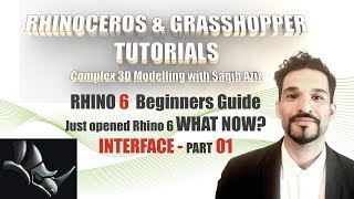 Rhinoceros 6 Tutorial I Rhino Interface Part 01 I Beginners Guide I Quick Tipp I Beginner [upl. by Amandy]