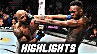 Israel Adesanya vs Yoel Romero  Highlights  UFC 248 Middleweight Championship 2020 [upl. by Ginni207]