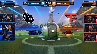 FAZE CLAN VS KARMINE CORP 🏆 REACCIONANDO A LA FINAL DE LA RLCS Winter Major [upl. by Claudy]