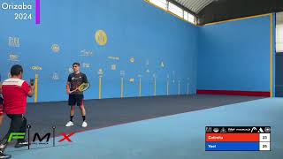 Maestros del Frontenis Orizaba 2024 Final Singles Isaac Pérez Pérez “Colimita” VS Yael Hernández [upl. by Aerdied]