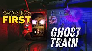 Worlds FIRST Ghost Train On ride 4K POV  Pleasure Beach Resort Blackpool 2024 [upl. by Aloysius]