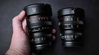 Super Sharp Cine Lenses Meike 10mm and 25mm Review On Fujifilm XH2s [upl. by Alamaj]