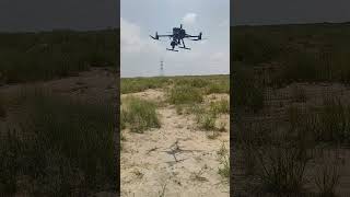 Landing Matrice 350 RTK after mission matrice350rtk dji drones drone saudiarabia [upl. by Le]