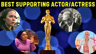 Final 2024 Oscar Nominations Predictions  Best Supporting Actor amp Actress [upl. by Selima606]