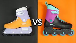 IMPALA LIGHTSPEED VS ROCES 1992 INLINE SKATES [upl. by Fry]