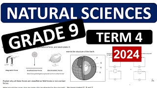 GRADE 9 NS NATURAL SCIENCES TERM 4 EXAM PREP  NATURAL SCIENCES GRADE 9 THUNDEREDUC [upl. by Enaitsirk]