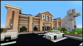 Minecraft How to Build a Pet Store  PART 2 [upl. by Arratoon]