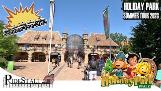 Sommer Tour 2023  unser erstes Mal im Holiday Park  VLog [upl. by Recnal]