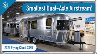 Popular COMPACT Airstream Floor Plan  2025 Airstream Flying Cloud 23FB [upl. by Einimod]