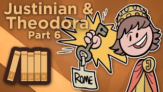 Byzantine Empire Justinian and Theodora  Fighting for Rome  Extra History  Part 6 [upl. by Gentilis]