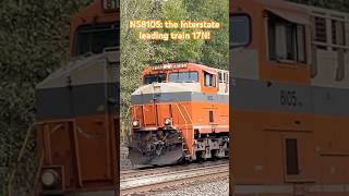 The “Creamsicle” at speed train heritageunit norfolksouthern [upl. by Ennaxxor611]