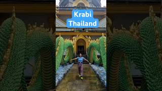 Krabi Thailand 🇹🇭 krabi thailand thailandtravelguide travel templetour shortsvideo [upl. by Yrrok]