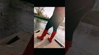 Red Shiny Wellies Slideshow [upl. by Ahsiram]