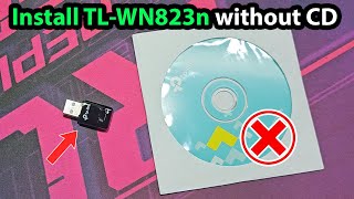 How to install tl wn823n without cd [upl. by Rebe]