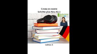 Слова из книги Schritte plus Neu A11  Lektion 1 [upl. by Warfield542]