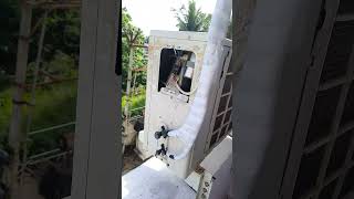 LG Old AC Installation Video AC Fixing Acfixing ac lg oldac shortvideo shorts [upl. by Ednarb]